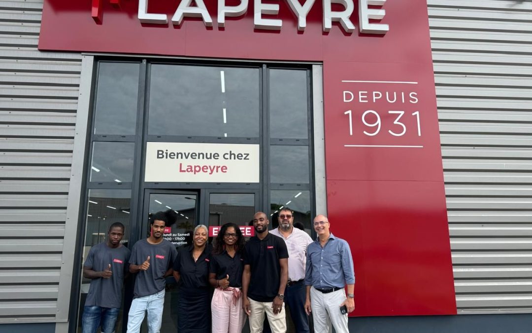 Ouverture du premier magasin Lapeyre en Guyane